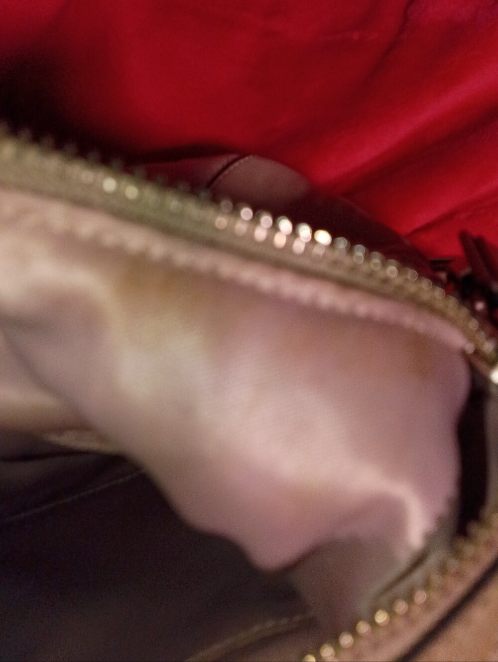 Coach Kristin Spectator Cream Leather Shoulder Bag with Silver Chain Hardware - Picture 9 of 11
